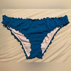 Target Blue Ruffle Bikini Bottom